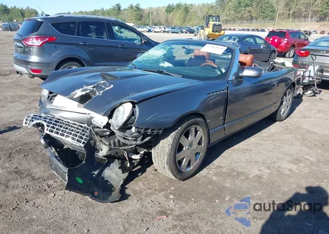2003 Ford Thunderbird from USA, damaged, VIN 1FAHP60A33Y103192